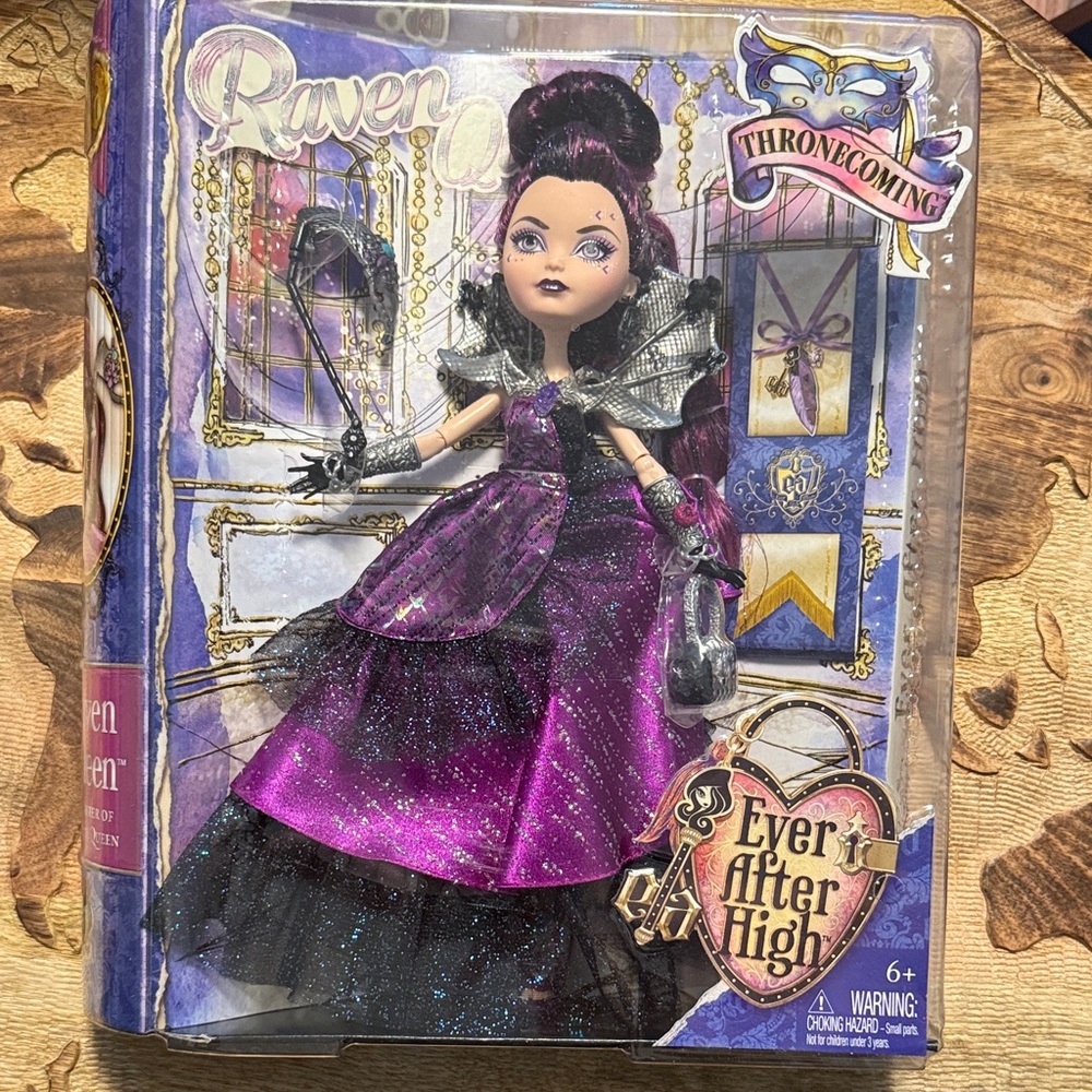 Ever After High Raven Queen Doll - Purple and Black